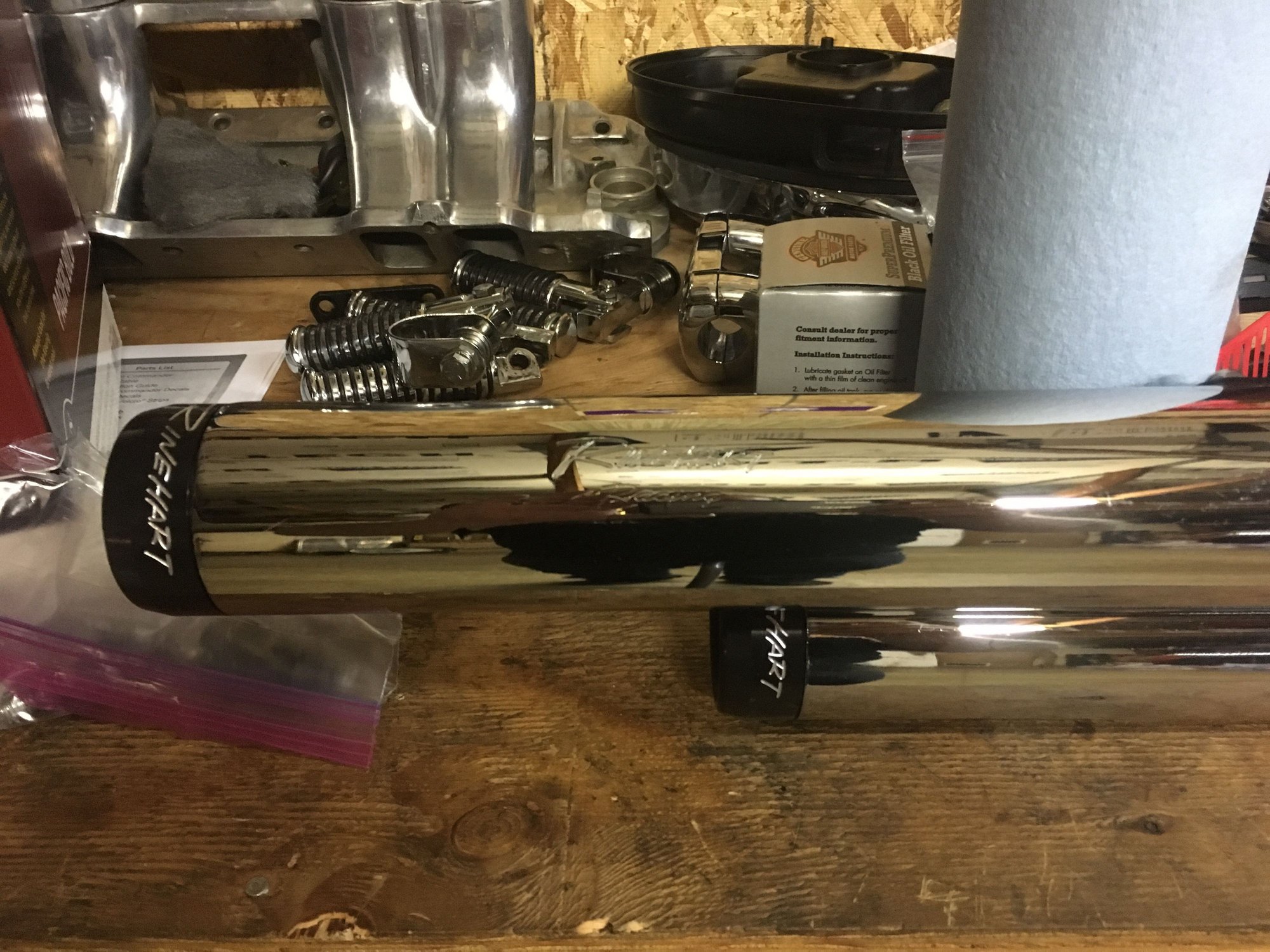 Rinehart Exhaust For Harley Davidson Street Glide