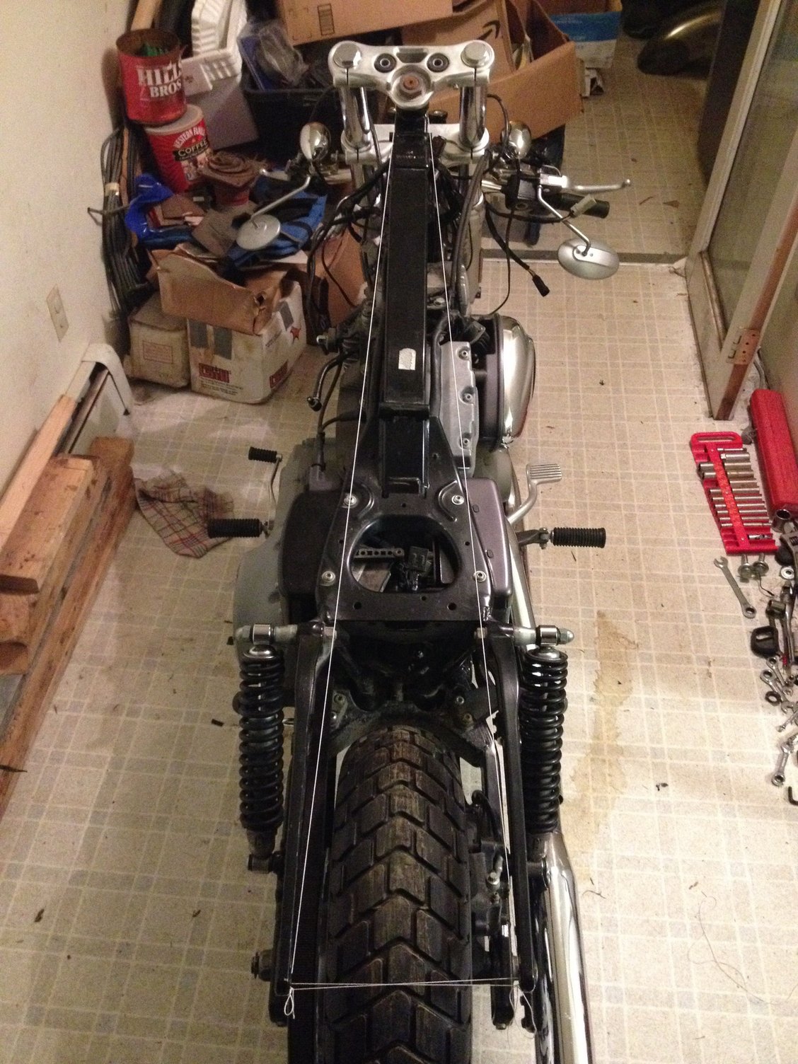 Is my frame bent? Page 2 Harley Davidson Forums