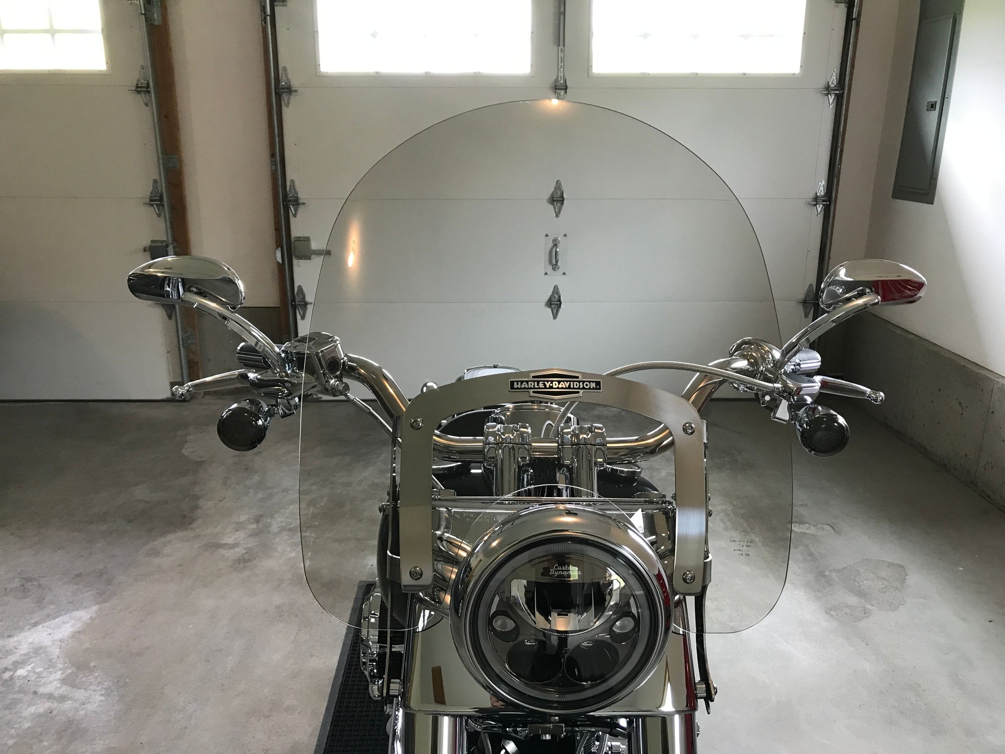 Fatboy Lo HD Quick Detach Windshield PITA Page 2 Harley Davidson Forums