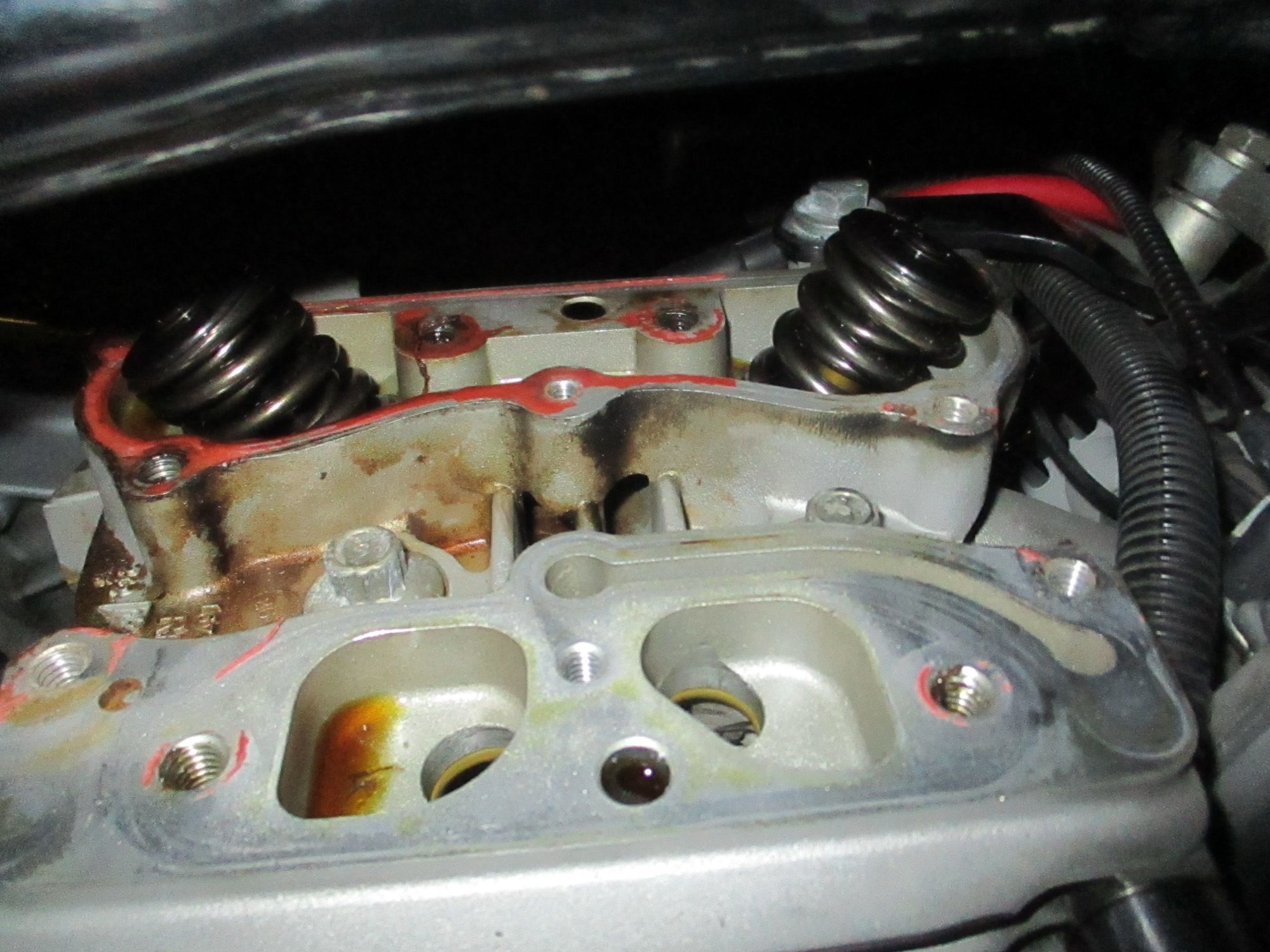 Rocker cover leak Harley Davidson Forums