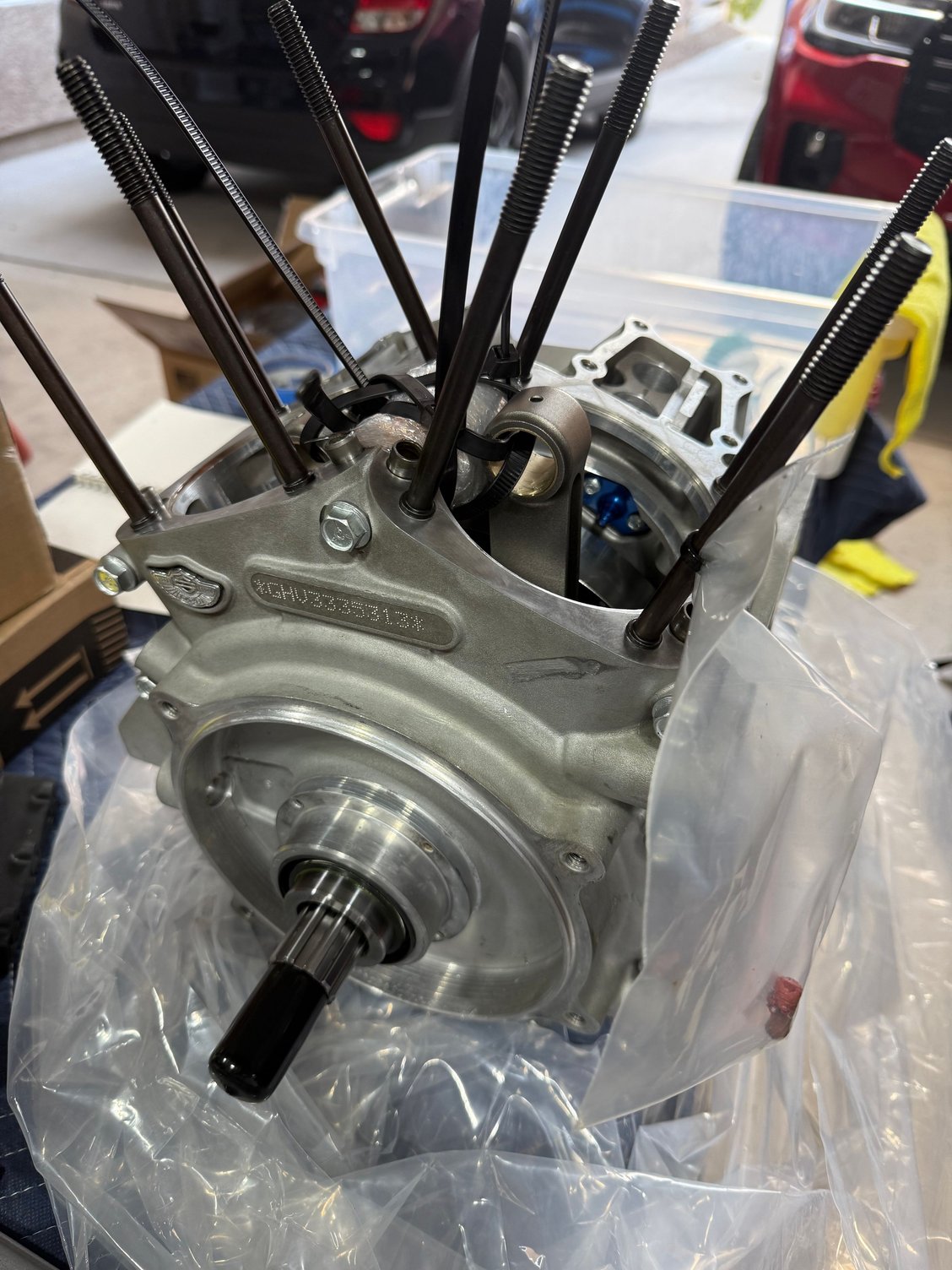 New 4-3/8� Darkhorse flywheel