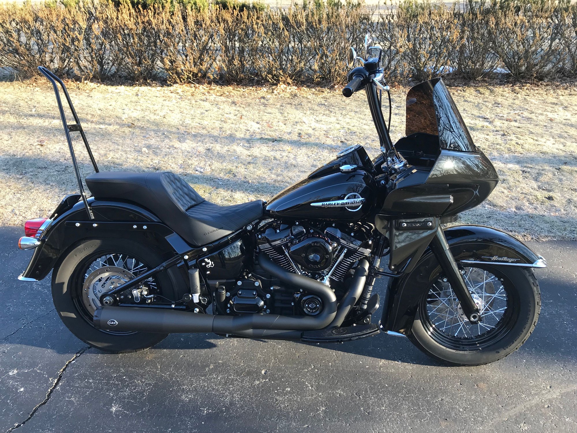 '18 Heritage Wedge Fairing Page 2 Harley Davidson Forums