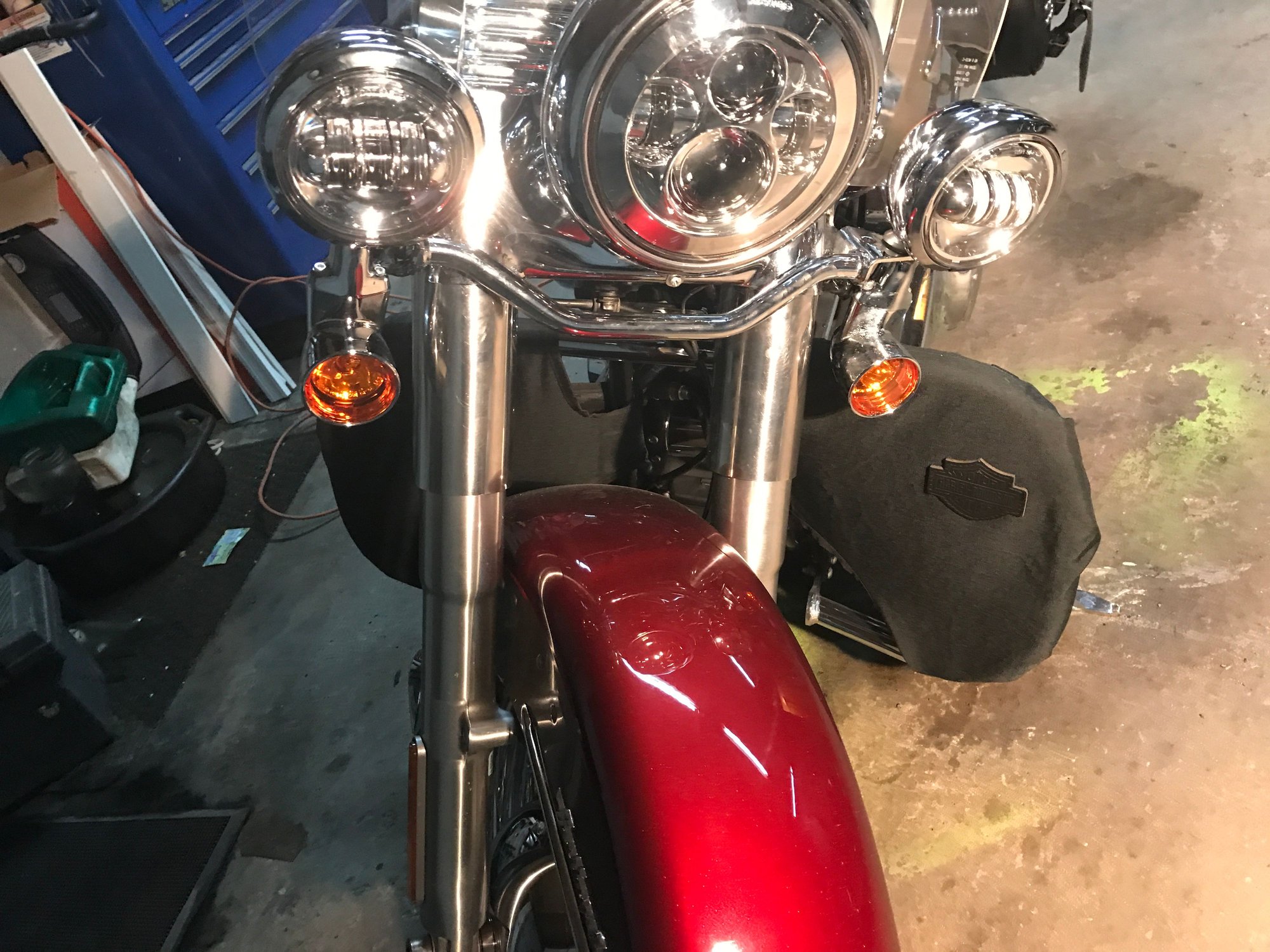 Bullet Style Turn Signal Retro Fit Kit For Heritage