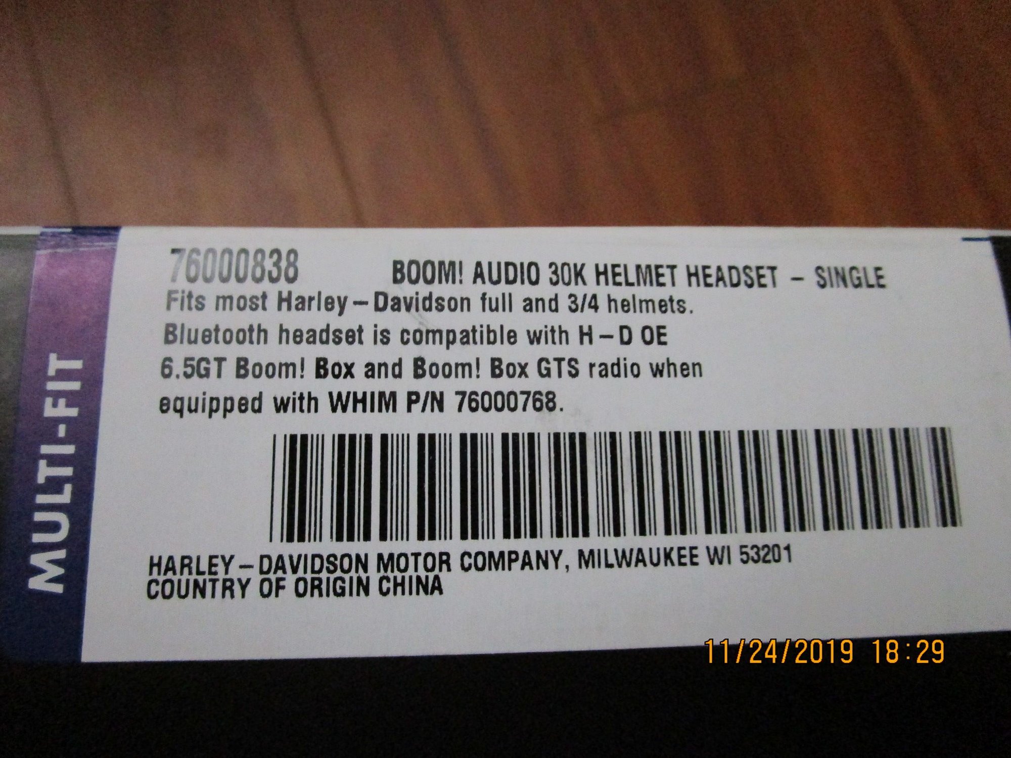 Boom Audio (SENA 30K) Headset Harley Davidson Forums