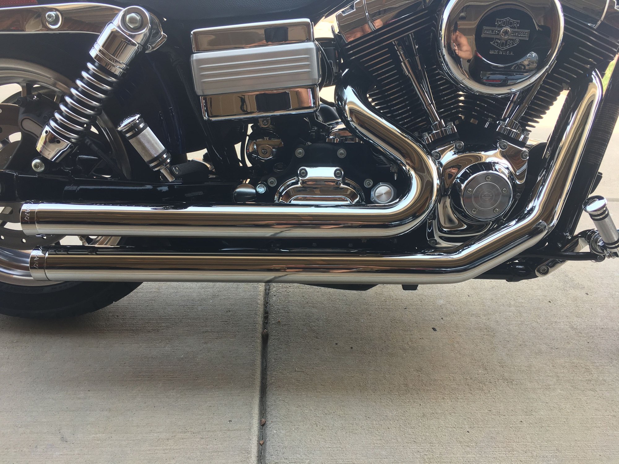 20062017 Harley Dyna Rinehart Full Exhaust Harley Davidson Forums