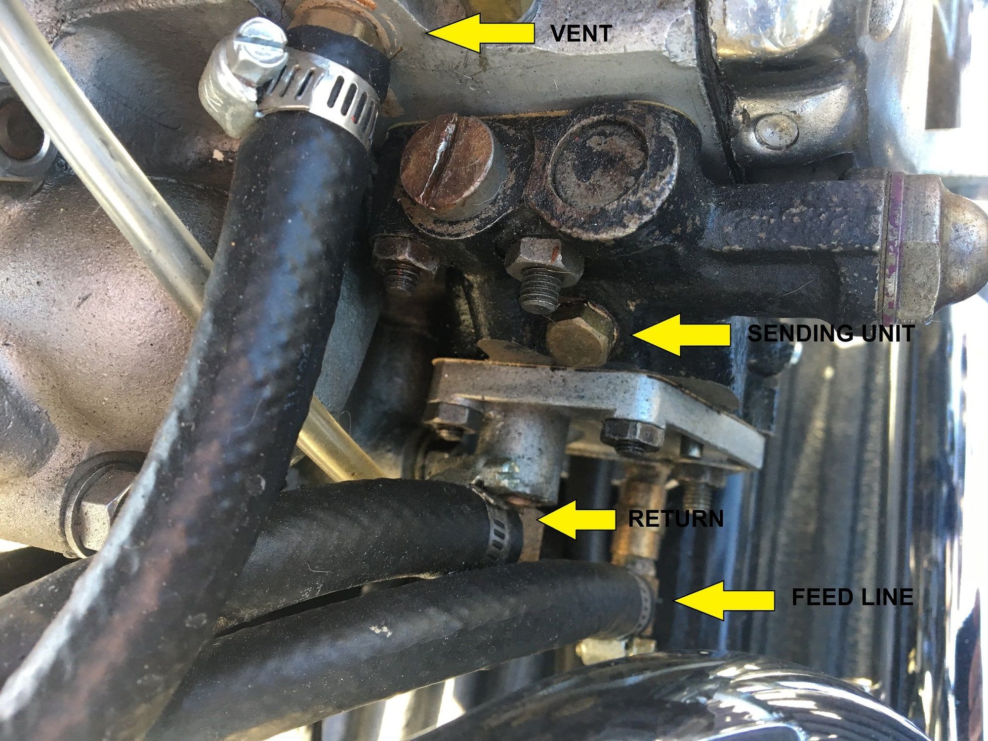 Oil Pump Lines Harley Davidson Forums