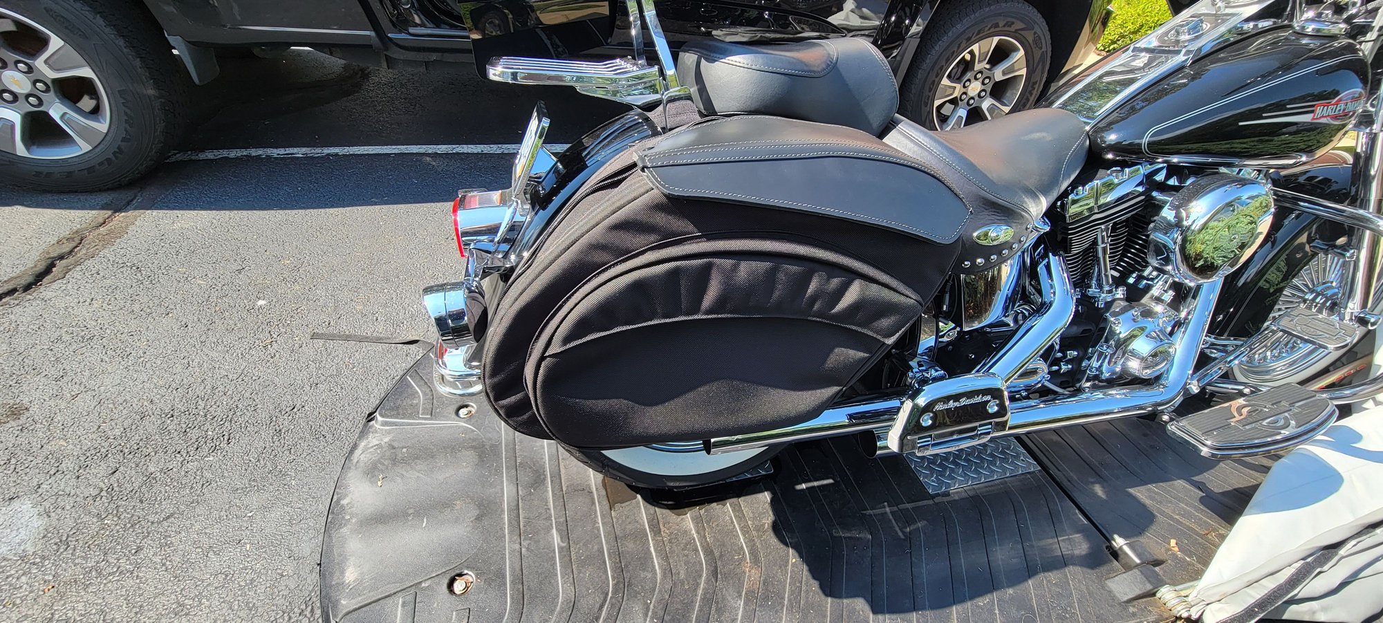 2000 Heritage Softail Saddlebag Options Harley Davidson Forums