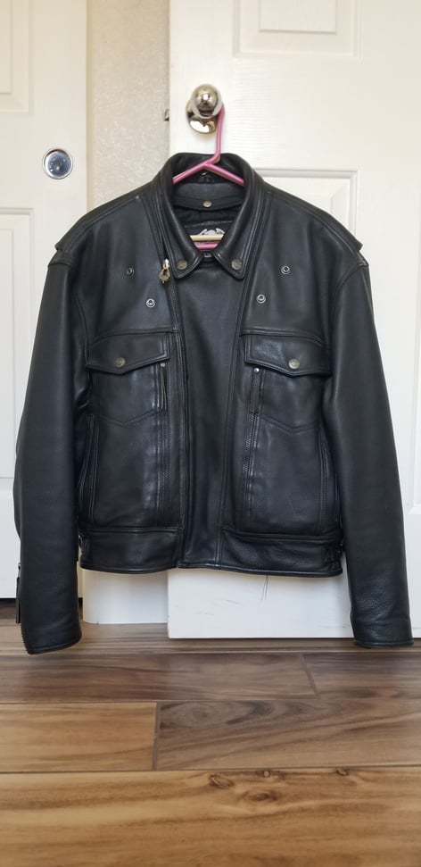 Hd leather jacket - Harley Davidson Forums