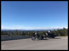 On the Fort Steel/Bull River road. In the distance are Is the Purcell Range of the Columbia Mountains. It is only about 15 miles across the valley, but about 250 million years separate the Purcell's from the Rockies. 