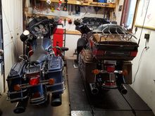 2003 FLHTCI and 2013 FLHTK