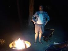 redman start small fire sit close, whiteman start big fire stand far away