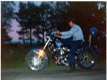 Me as a young'n on my 1973 Sportster