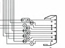 This is the first connector going From the Headlight