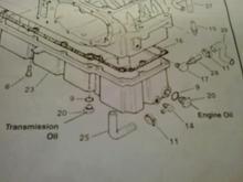 This is from my 1994 FLT service manual.  The 1994 & 1996 used the same oil pan.