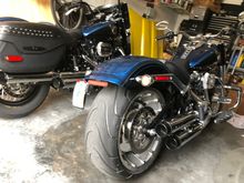 Already got HD windshield, Kuryaken curved vertical plate, custom dynamic LED rear signals with smoked lenses, and Rinehart Slip-ons.