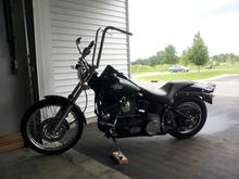 Test fitting the 18" chubbies.