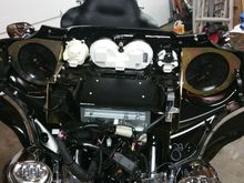 Both brackets installed