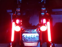 Plasma rods and LED Rear end