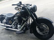 Right side is done, I just want to park between a stock slim and a deluxe so I can compare their love child