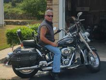 Time for a ride! The Mustang seat made a world of difference in comfort. Can ride forever