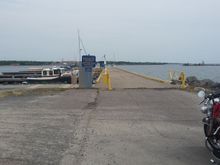The pier at Thessalon, Ontario.