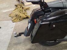 Custom hitch made by Anything Custom in Winnipeg, MB