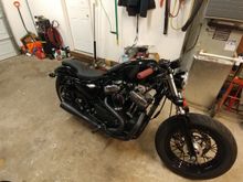 Picture of pipes on the bike (for reference)