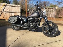 Added the bags, 2" tank lift, shield, drags instead of T's.  Sell the T's by the way.