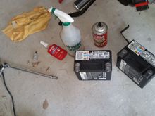Scrubbed up the guts and swapped out the batteries.   Oil was all in there... all in everything .