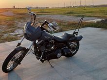 First time back on since handlebar change.
