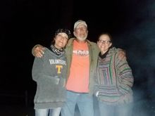 My mom and dad with my wife. Thankful they could make this ride with us. We have tried to do it for years. 