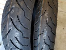 Dunlop American Elite tires /Front & Rear