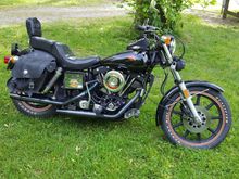 1981 FXB My 6th Harley, Purchased at 60 years old, possibly reliving my youth.  Puts a smile on my face every ride