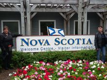 Day 5 - Nova Scotia visitor centre.