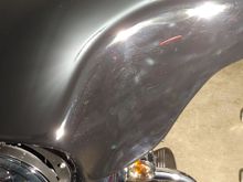 You can see where i stopped at the top of the fairing. 