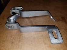 Front pedal is modified - Cam is clocked and foot pedal area is cut off and relocated