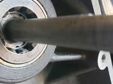 Snap ring towards the outside?