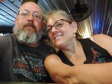 The happy couple. 