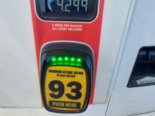 First fill up of the season. Ran the winterized fuel out.