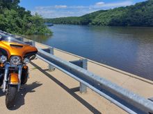 The Rock River was up a bit. 