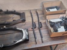 These parts will be coated satin & gloss black !