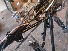 I also took time this weekend to install dash base & associated wiring