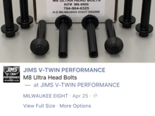 Jims Vtwin bolts