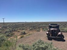Route 66 ran right beside those old telephone polls…