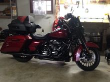 FedEx delivered my solo TP mount earlier. Not sure yet how I feel about this set up. I might be in the market for  a shorty backrest.