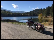 On Ha Ha creek road. A nice short diversion on an old road.