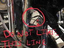 This is with the T installed in the factory position 