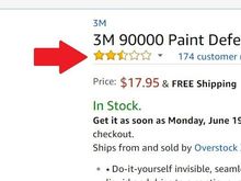 "1-star being the highest percentage"