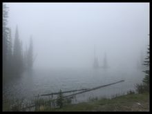 Summit lake… At the top of the Kooteney pass… This is where I had second breakfast…