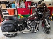 Finally warm enough for a bath. Changed the step up seat for the explorer.